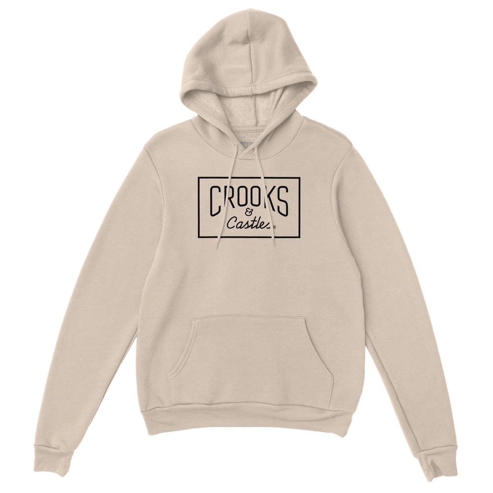 Crooks & Castles Men's Beige Hoodie